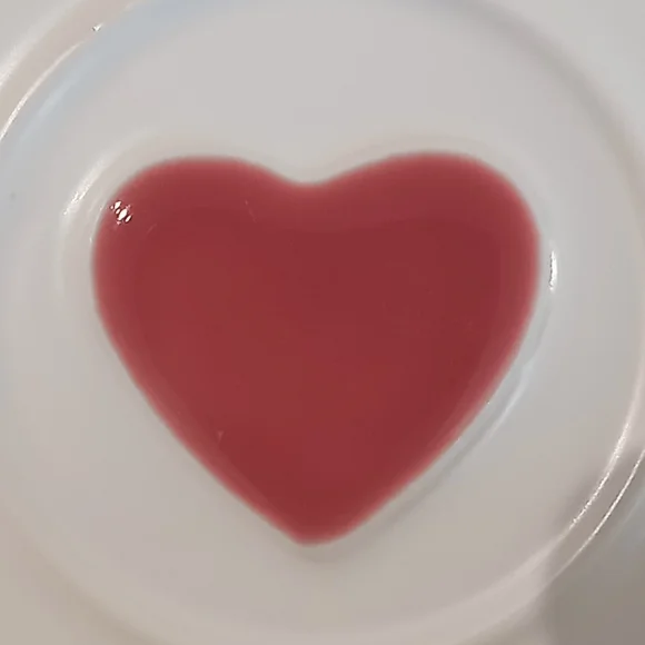 STARBUCKS 2005 Pink Heart Coffee/Tea Cup With Saucer Plate. Collectibles.. - Picture 4 of 15